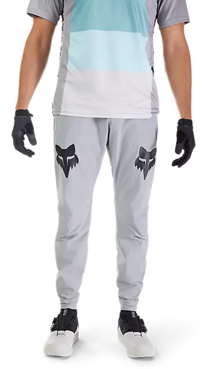 Fox Ranger Grid Steel Grey Pants FRONT DETAILS