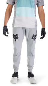 Fox Ranger Grid Steel Grey Pants FRONT DETAILS