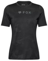 Fox Womens Ranger TRU DRI SS Jersey Black FRONT