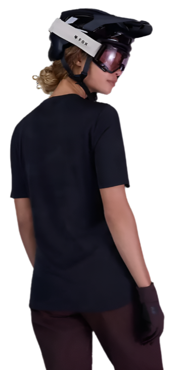 Fox Womens Ranger TRU DRI SS Jersey Black 