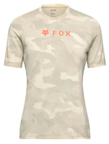 Fox Womens Ranger TRU DRI SS Jersey Cream FRONT