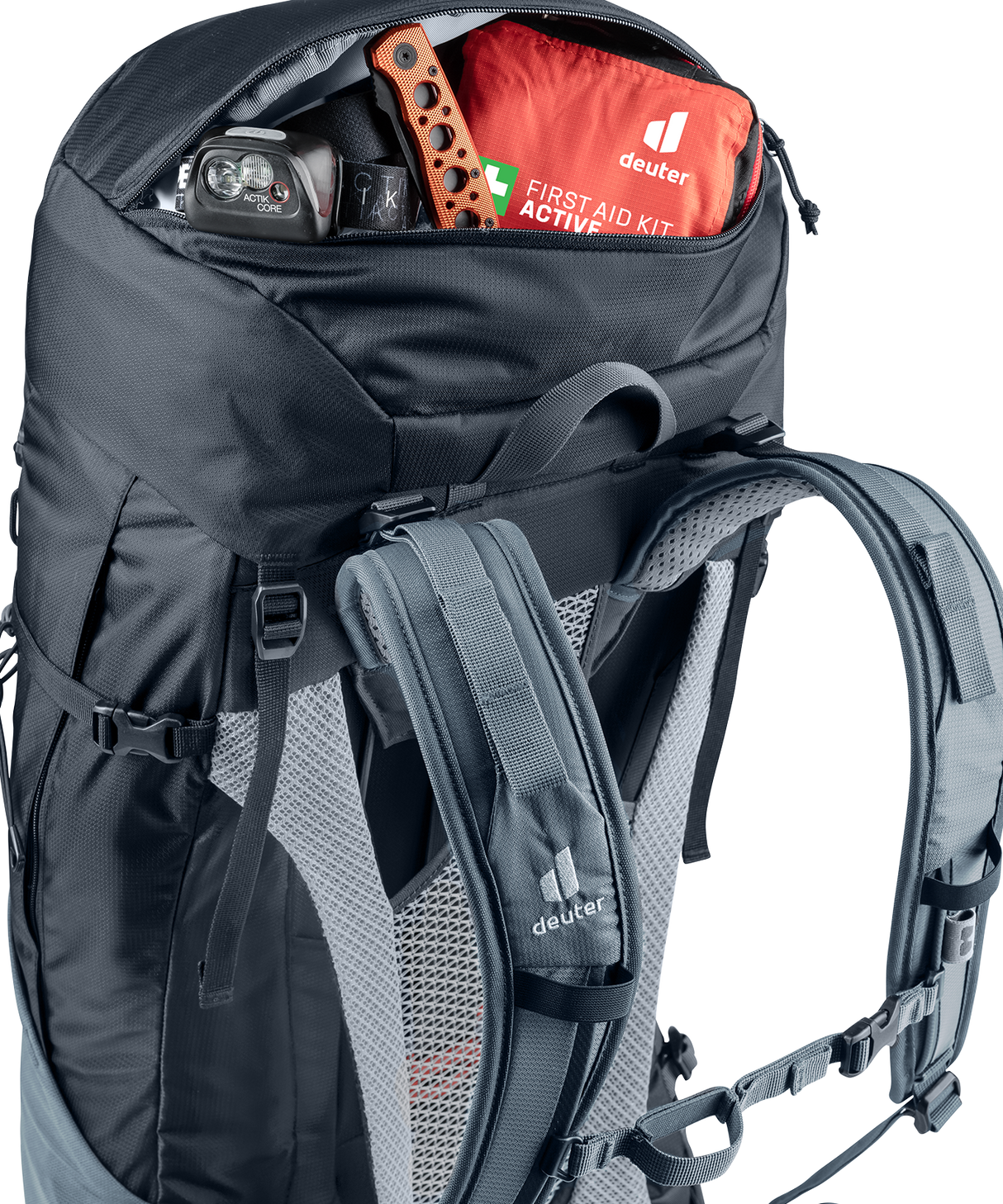 Deuter Futura Air Trek 50+10L Backpack Black-Graphite