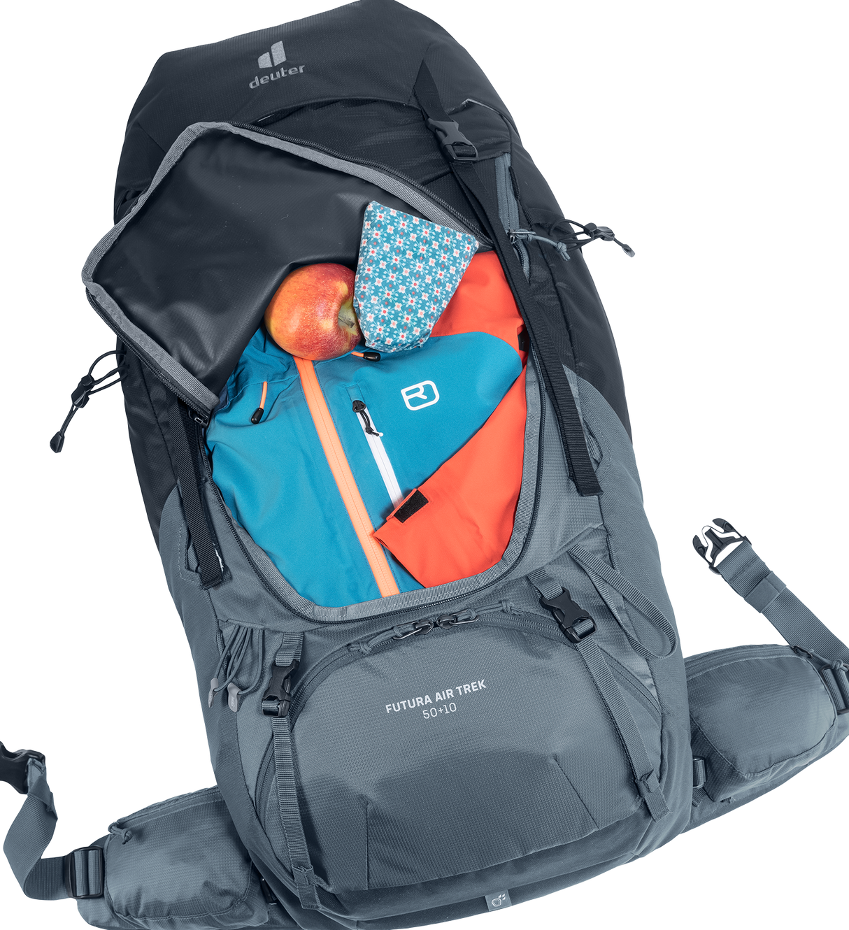 Deuter Futura Air Trek 50+10L Backpack Black-Graphite