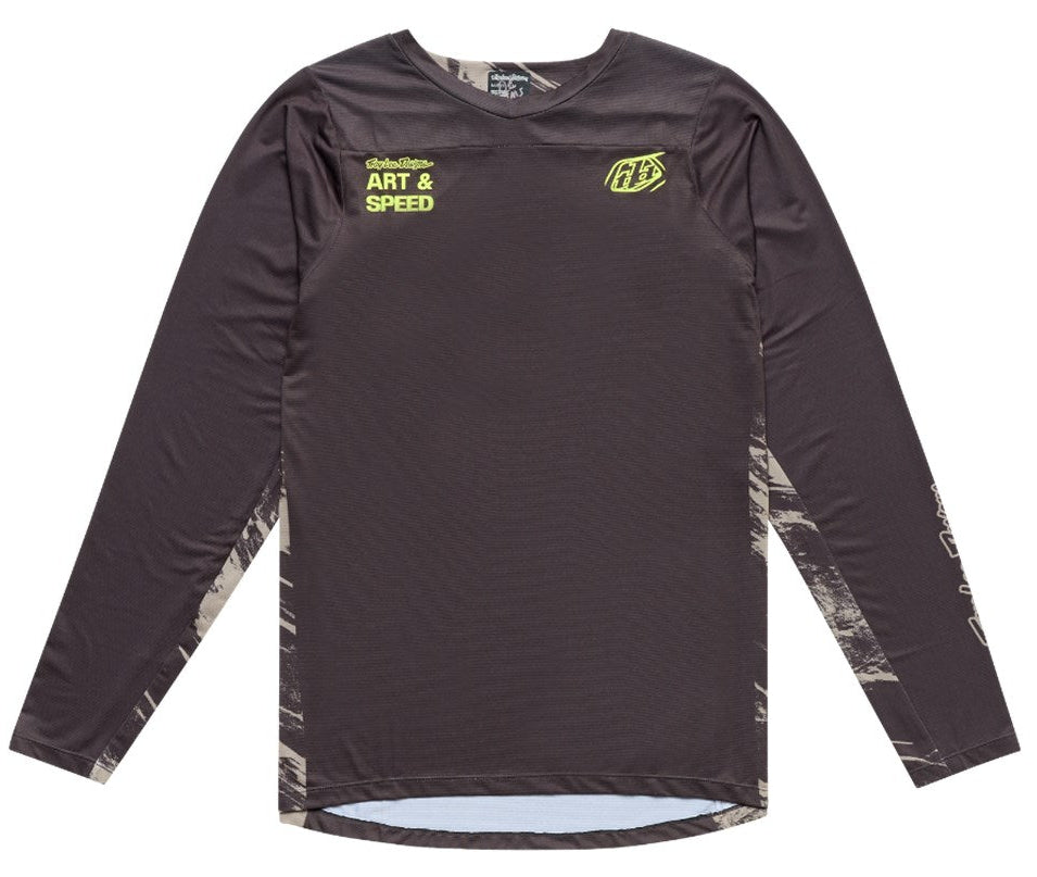Troy Lee Designs Skyline LS Jersey 25.2 Elemental Dark Earth FRONT