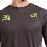 Troy Lee Designs Skyline LS Jersey 25.2 Elemental Dark Earth DETAILS