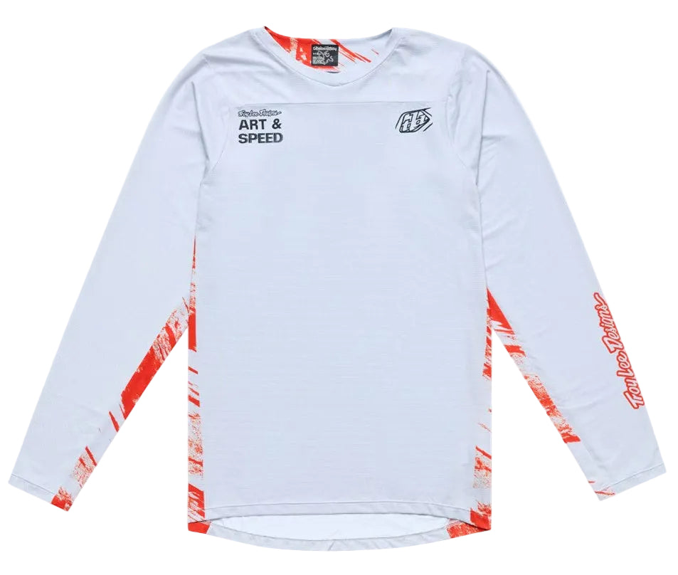Troy Lee Designs Skyline Long Sleeve Jersey 25.2 Elemental Limestone FRONT