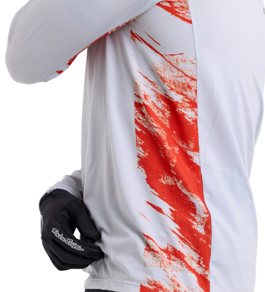 Troy Lee Designs Skyline Long Sleeve Jersey 25.2 Elemental Limestone DETAILS
