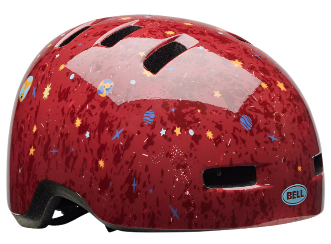 Bell LIL RIPPER Youth Dark Red PLANETS Helmet