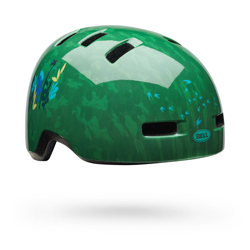 Bell LIL RIPPER Youth Green DINO Helmet