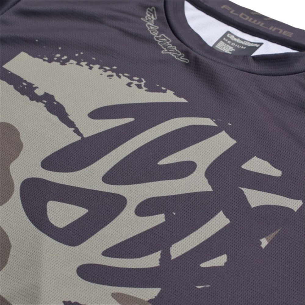 Troy Lee Designs 24.1 Flowline LS Jersey Confined Black