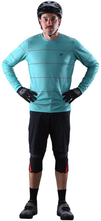 TLD FLOWLINE LS JERSEY REVERT- IVY FRONT FACING MODEL