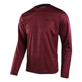 Troy Lee Designs 24.1 Flowline LS Jersey Revert Wine