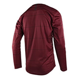 Troy Lee Designs 24.1 Flowline LS Jersey Revert Wine