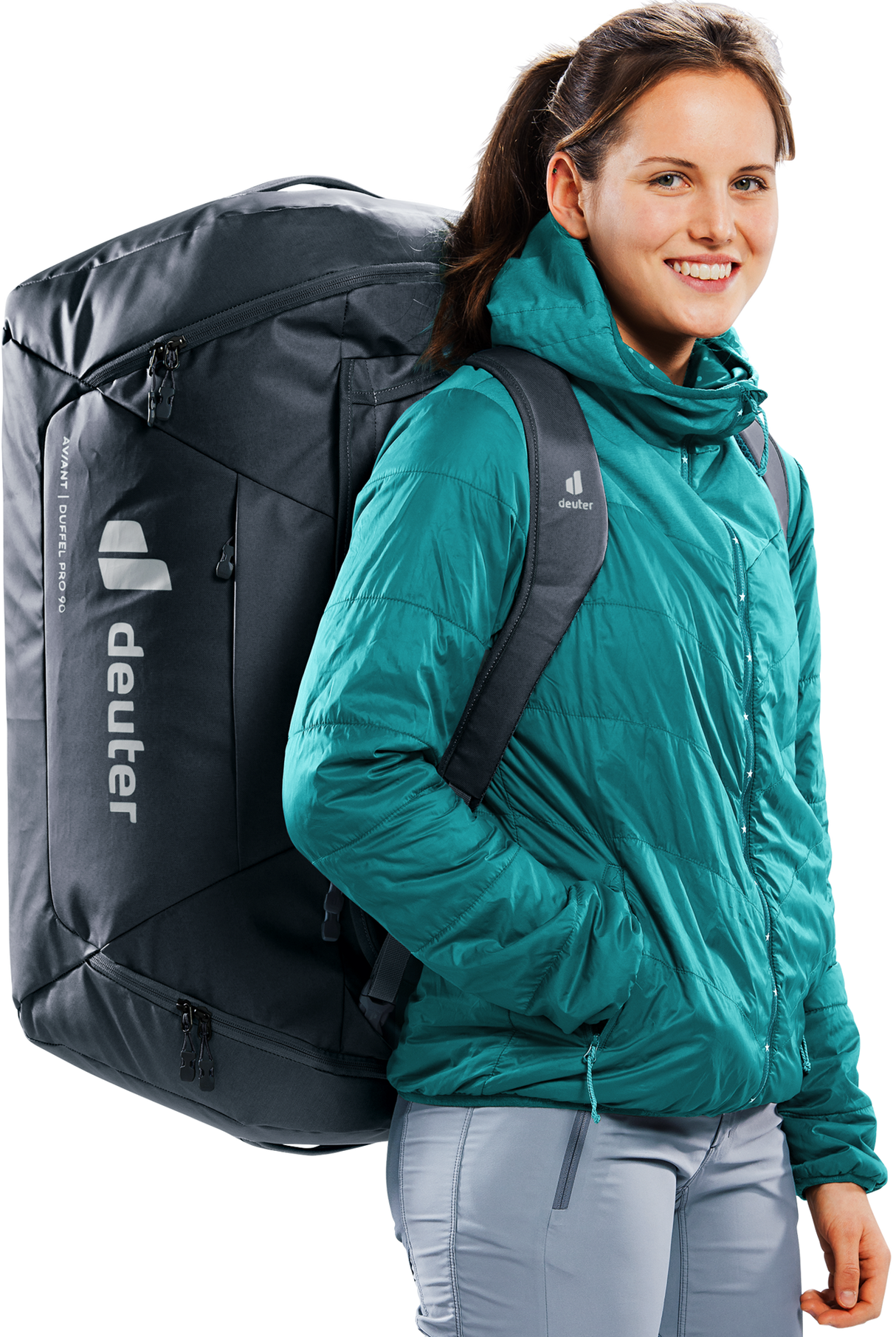 Deuter Aviant Duffel Pro 90L Black