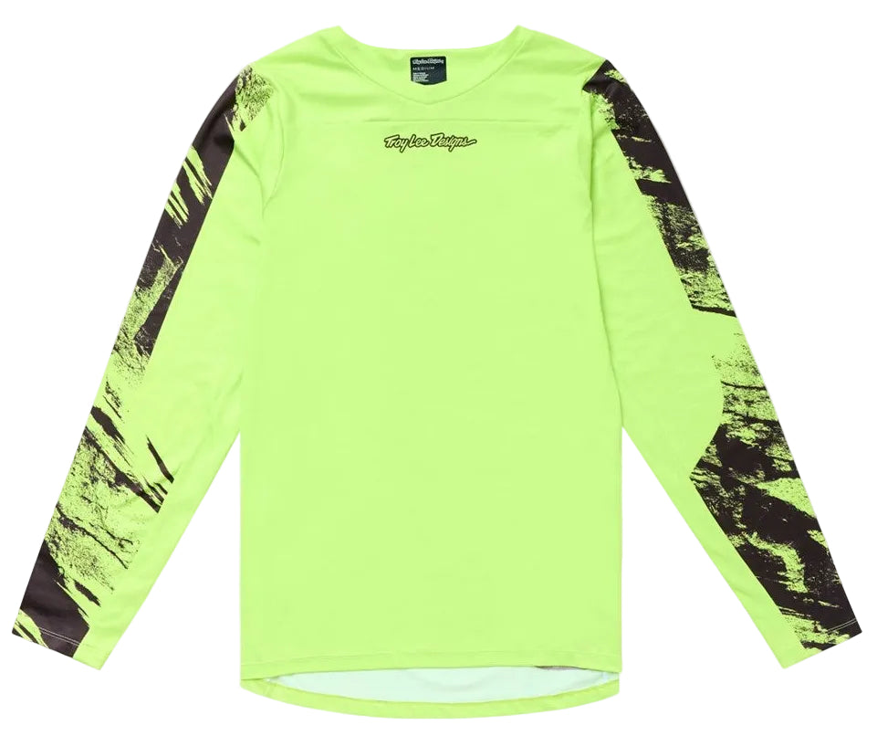 Troy Lee Designs Skyline Chill Jersey 25.2 Rockslide Glo Yellow FRONTS
