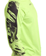 Troy Lee Designs Skyline Chill Jersey 25.2 Rockslide Glo Yellow SIDE DETAILS