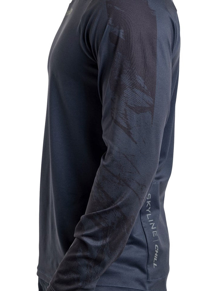 Troy Lee Designs Skyline Chill Jersey 25.2 Rockslide Obsidian DETAILS
