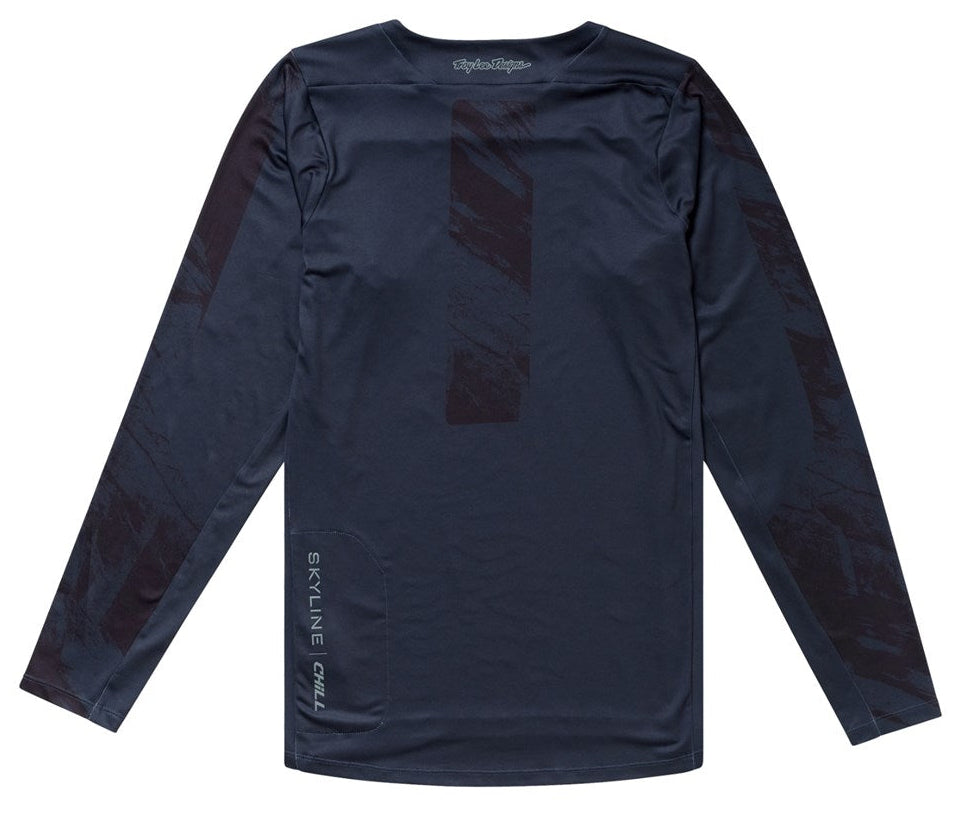 Troy Lee Designs Skyline Chill Jersey 25.2 Rockslide Obsidian BACK