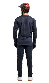 Troy Lee Designs Skyline Chill Jersey 25.2 Rockslide Obsidian BACK FACING MODEL