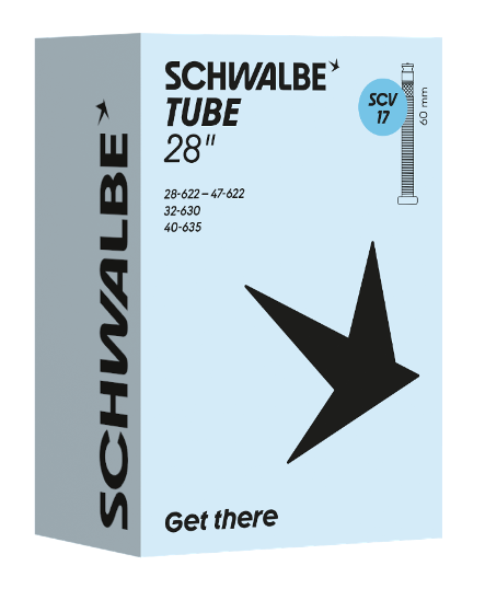 Schwalbe CLIK Bike Tube SCV17 28/47-622/635 IB 60mm