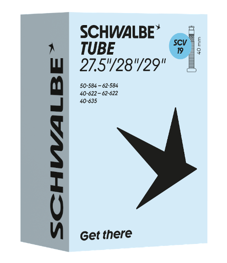 Schwalbe CLIK Bike Tube SCV19 40/62-584/622 IB 40mm