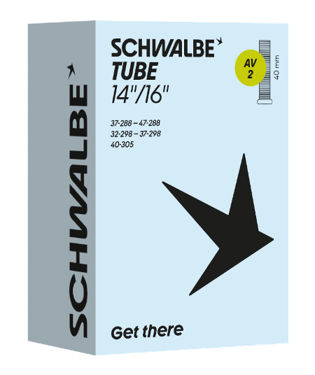 Schwalbe AV2 Schrader Tube 14" x 1.25 85g