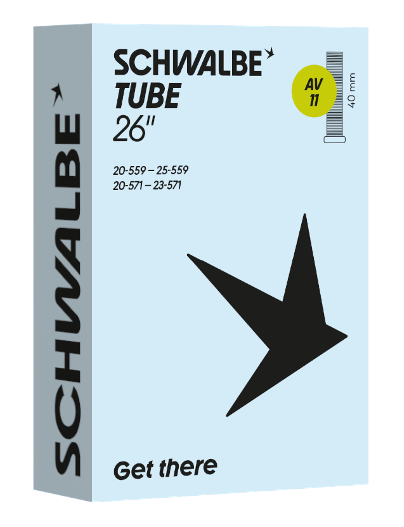 Schwalbe AV11 Schrader Tube 26" x 0.75 95g 40mm
