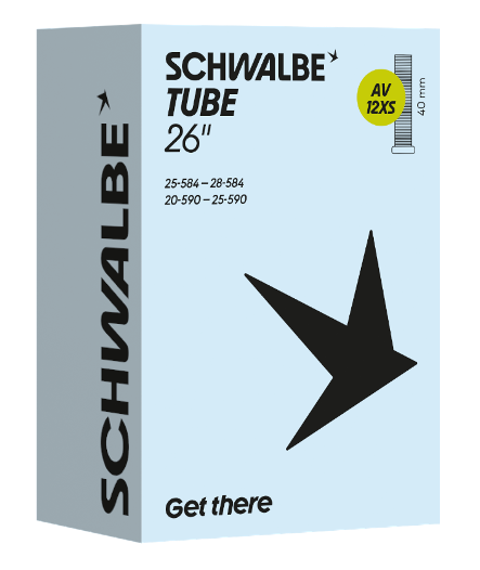 Schwalbe AV12XS Schrader Tube 26" x 0.75 120g 40mm