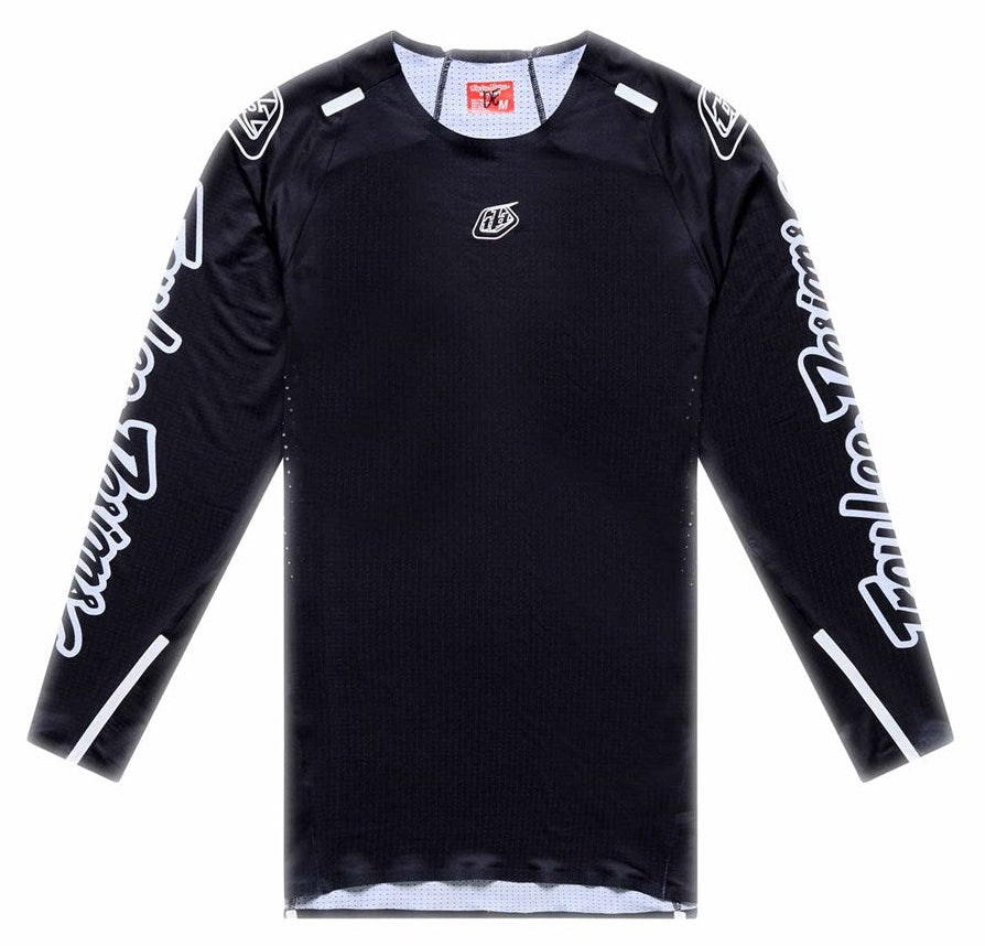 Troy Lee Designs Sprint Ultra Jersey Mono Black FRONT