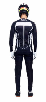 Troy Lee Designs Sprint Ultra Jersey Proton Black BACK FACING MODEL
