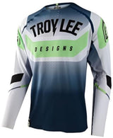 TLD SPRINT ULTRA JERSEY ARC - WHITE / MARINE FRONT