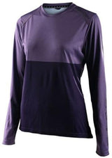 TLD Womens LILIUM LS JERSEY BLOCK - ORCHID / PURPLE FRONT