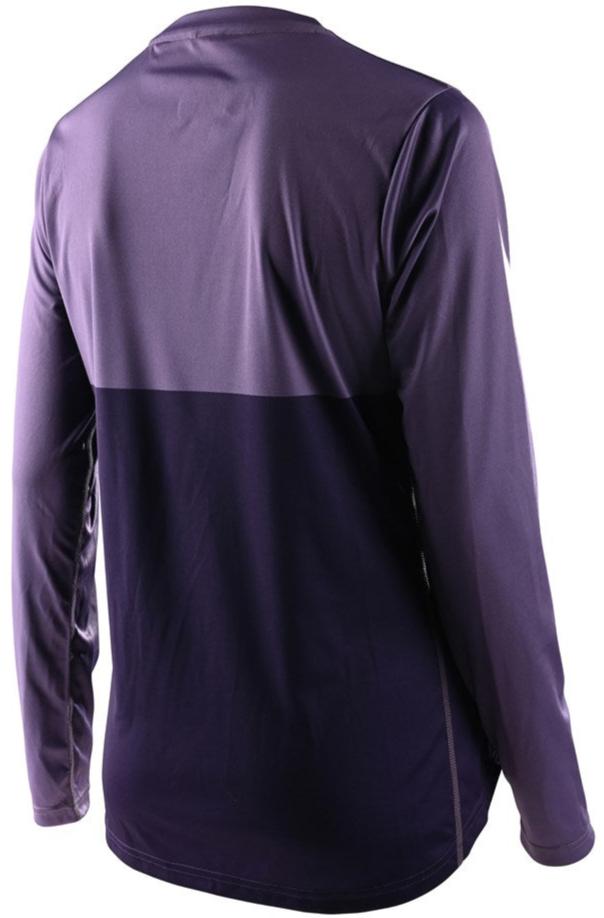 TLD Womens LILIUM LS JERSEY BLOCK - ORCHID / PURPLE BACK