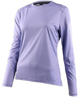 TROY LEE DESIGNS 24.1 Womens LILIUM LS JERSEY - LILAC FRONT