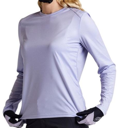 TROY LEE DESIGNS 24.1 Womens LILIUM LS JERSEY - LILAC FRONT