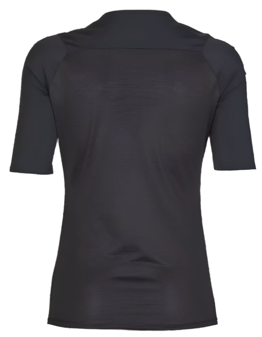 Fox Womens Flexair Ascent SS Jersey Black BACK