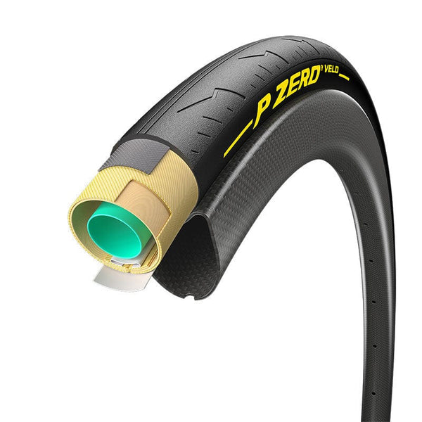 Pirelli P zero Velo 700X28C Tubular Tyre – Crooze