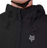 Fox Ranger Water Jacket Black FRONT DETAILS