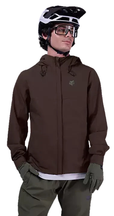Fox Ranger Water Jacket Cocoa FRONT FACING MODEL