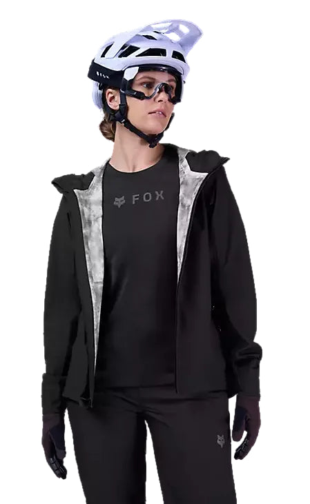 Fox Ranger W Water Jacket Black FRONT FACING MODEL 