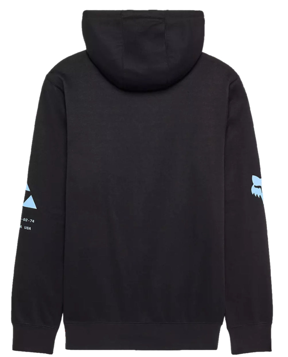 Fox Glyph Tech Fleece Pullover Black BACK