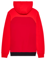 Fox Fracture Paneled FLC Pullover Red BACK
