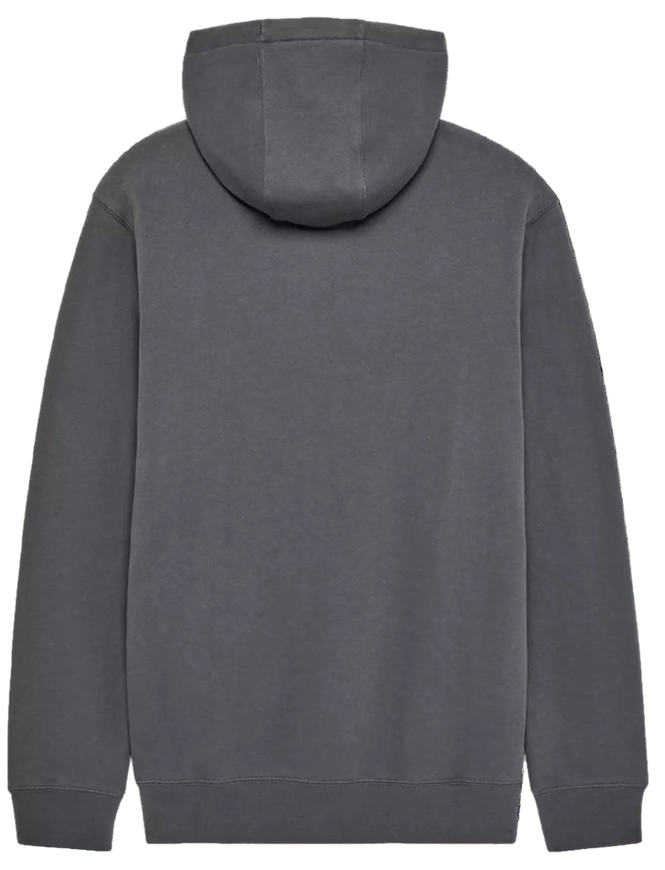 Fox Banner Fleece Pullover Dark Shadow BACK 
