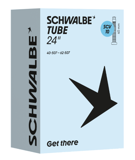 Schwalbe CLIK VALVE Tube SCV10 Presta; 40 to 62 - 507 40mm valve