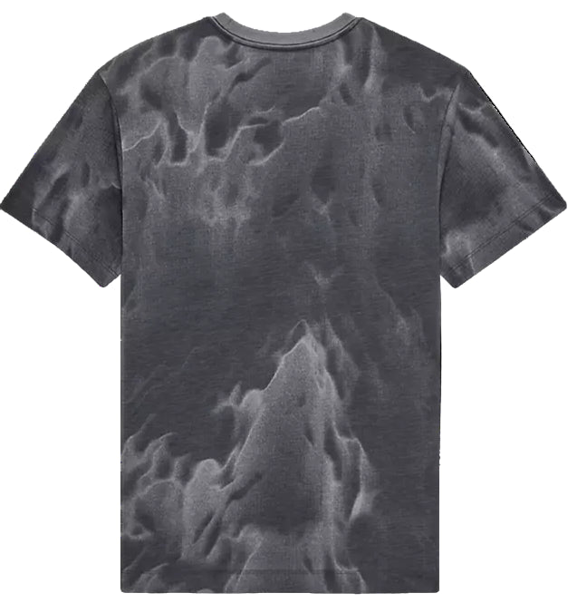 Fox AOP SS Tech T-Shirt Pewter BACK 
