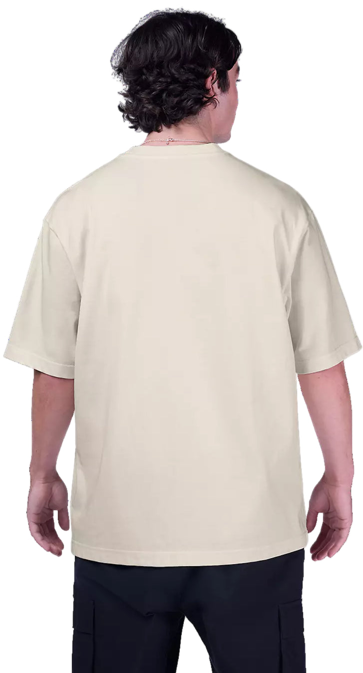 Fox Checkered SS Premium Tee Cardinal BACK FACING MODEL 