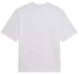 Fox Image Cosmo Oversized Short Sleeve White Shirt BACK