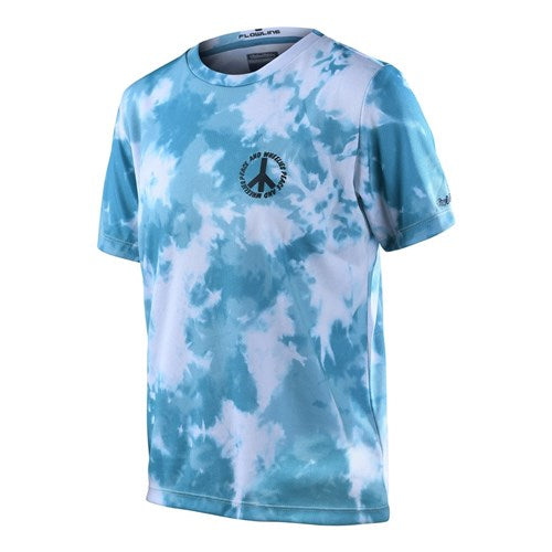 Troy Lee Designs 24.1 FLOWLINE SS Youth JERSEY PLOT IVY