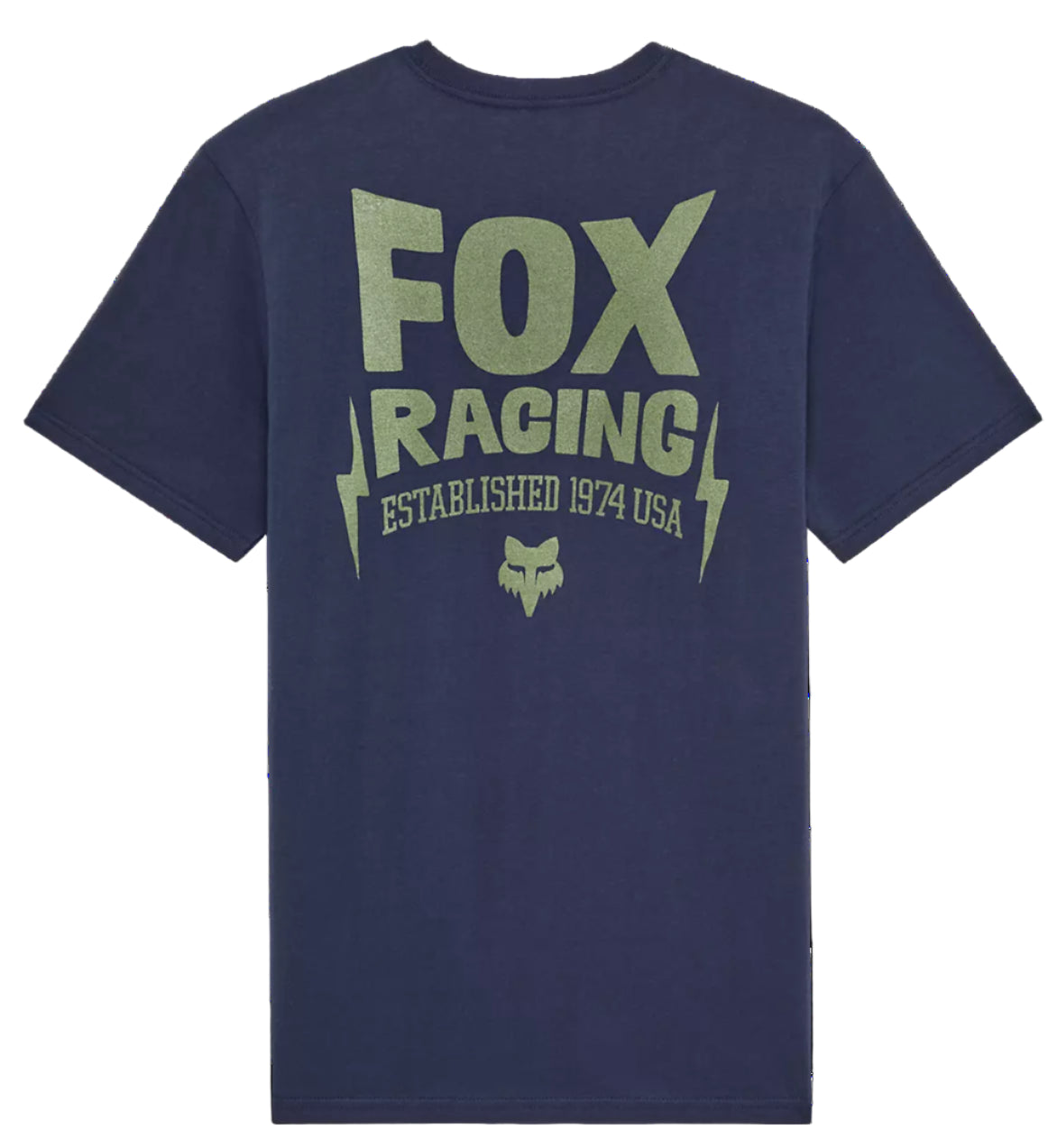 Fox Bolt SS Premium Tee Midnight BACK 