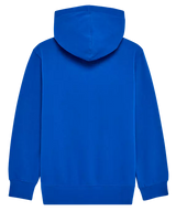 Fox Wordmark OV Fleece Crew Cashmere Blue BACK